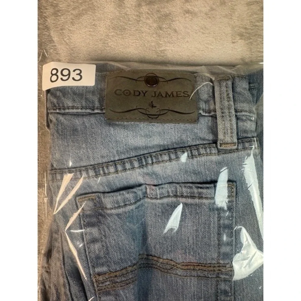 Cody‎ James Jeans Mens 29W x 32L Light Wash Straight Leg Western Denim Stretch